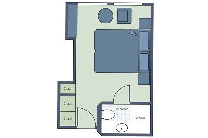 Deluxe Stateroom  Plan