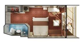 BA - Mid Ship Balcony Plan