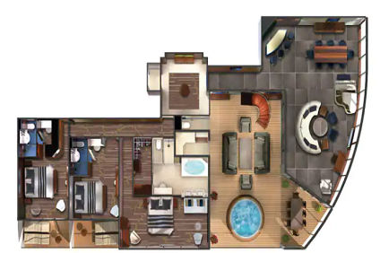 H1 - Haven 3 Bedroom Garden Villa (After 10 Oct 2020) Plan