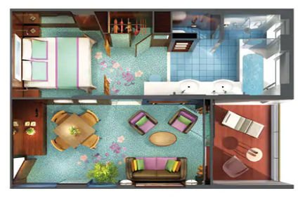 HF - Haven Courtyard Penthouse with Balcony (After 30 Oct 2020) Plan