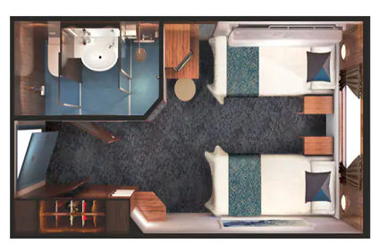 OB - Oceanview with Picture Window (After 30 Oct 2020) Plan