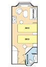 CC - Oceanview with Window Plan