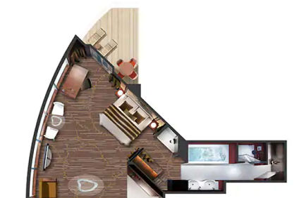 H2 - Haven Deluxe Owner's Suite with Large Balcony (After 20 Nov 2020) Plan