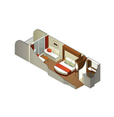 C1 - Prime Concierge Class Stateroom Plan