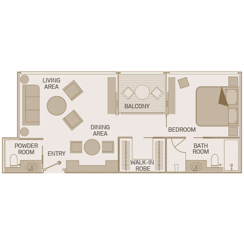 Cat RO - Royal Owners Suite Plan