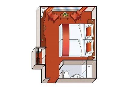 C1 - Cabin with Panoramic Window Plan