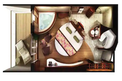 H9 - Haven Spa Suite with Balcony (After 08 Nov 2020) Plan