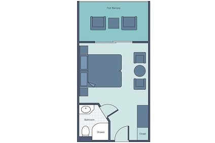 Deluxe Balcony  Plan