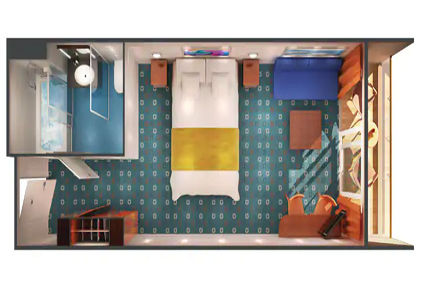 MX - Sailaway Mini-Suite (After 29 Nov 2020) Plan