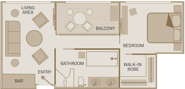 Cat RO - Royal Owner's Suite Plan