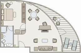 Jade & Mandarin Suite Plan