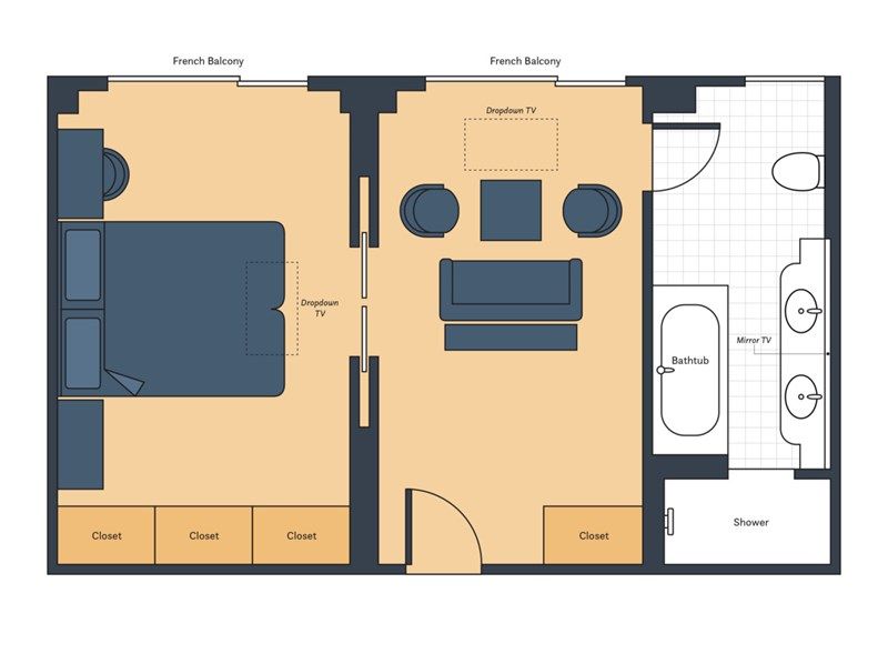 Royal Suite Plan