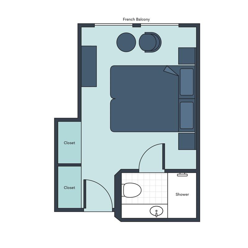 French Balcony Plan