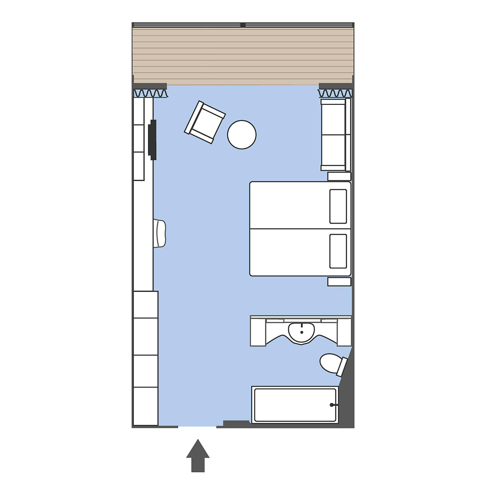 Veranda Suite Plan