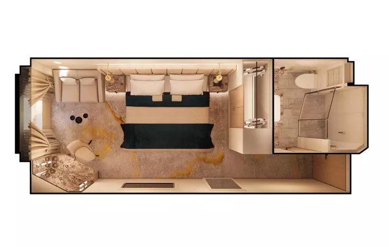 SGWF - Single Guest Room with Ocean View Plan