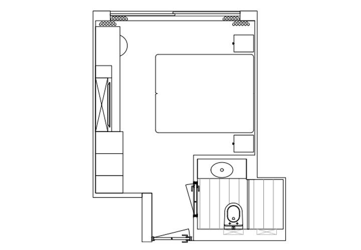 Diamond Deck - Stern Plan