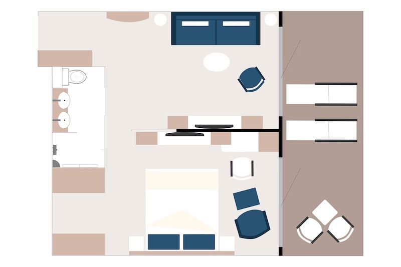 Captain's Suite Plan