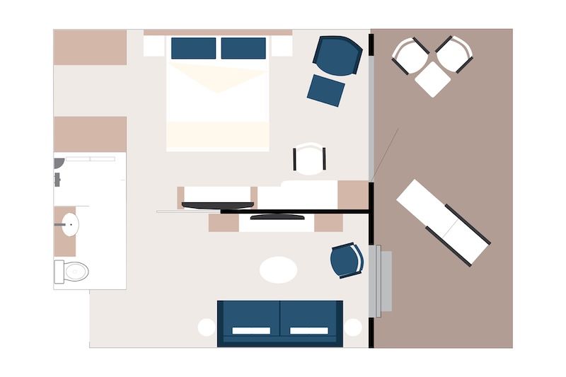 Junior Suite Plan