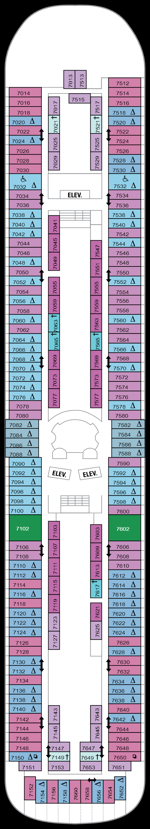 Deck 7 (27 April 2019 - 11 April 2020)