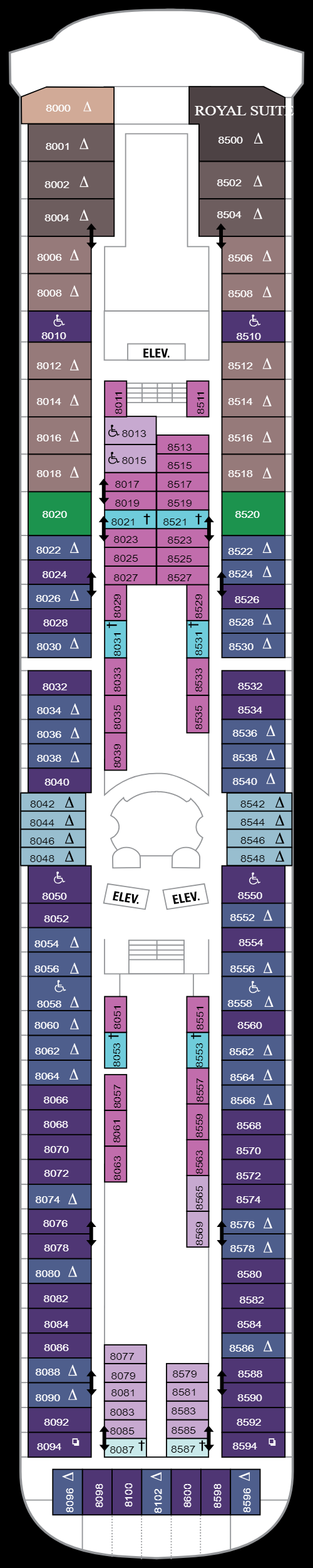 Deck 8 (27 April 2019 - 11 April 2020)