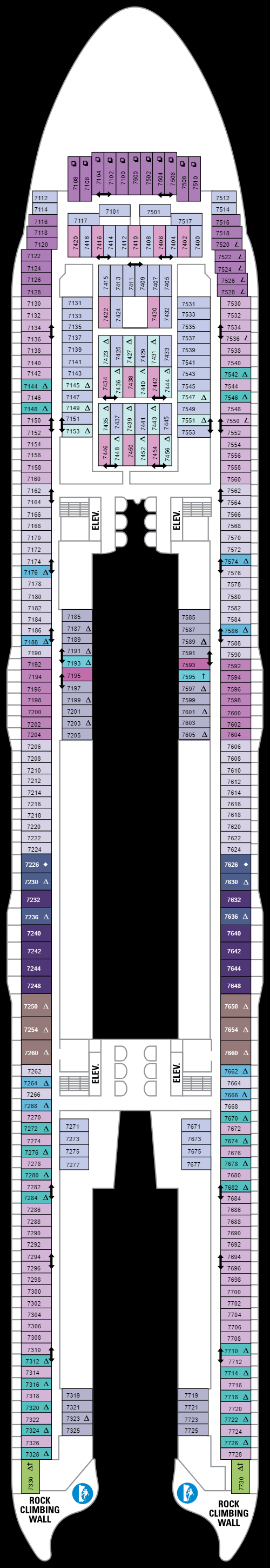 Deck 7 (06 May 2019 - 26 Apr 2020)