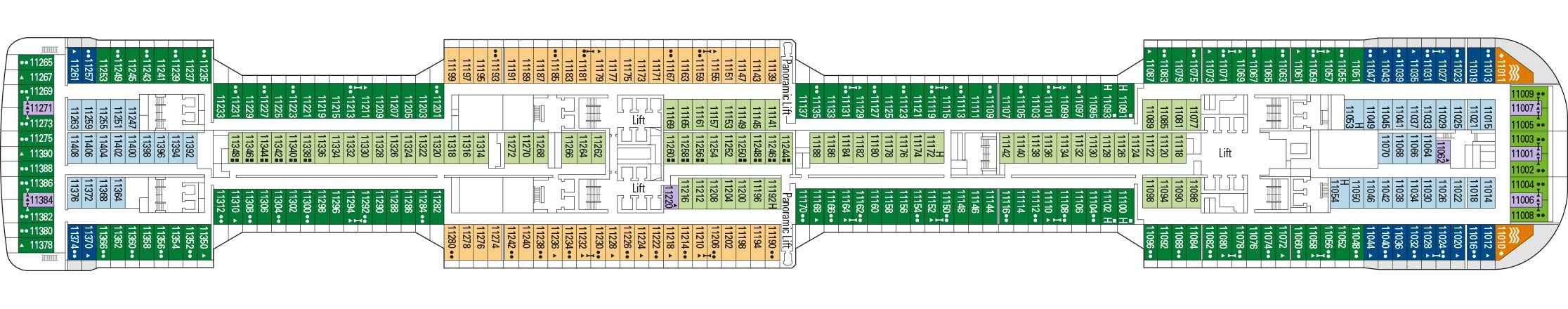 Deck 11 (From Summer 2020)