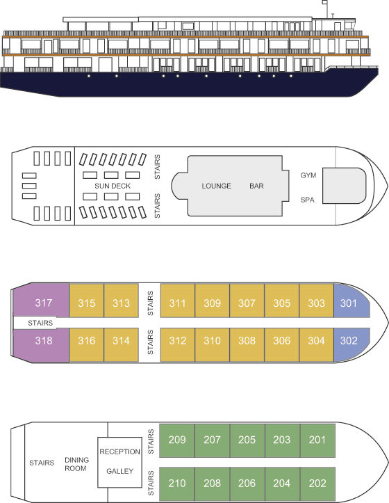 Deck plan 