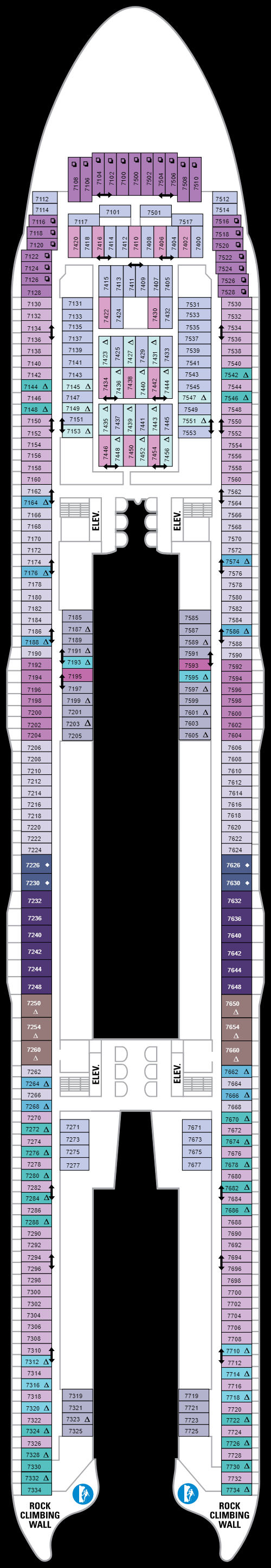 Deck 7 (18 May 2019 - 25 Apr 2020)