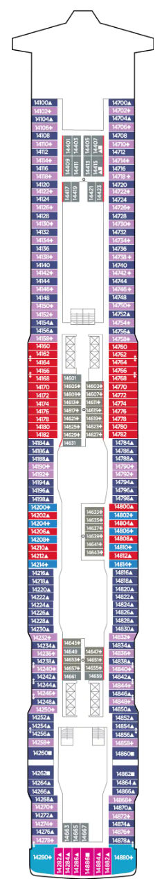 Deck 14 (on or after 30 Aug 2020)