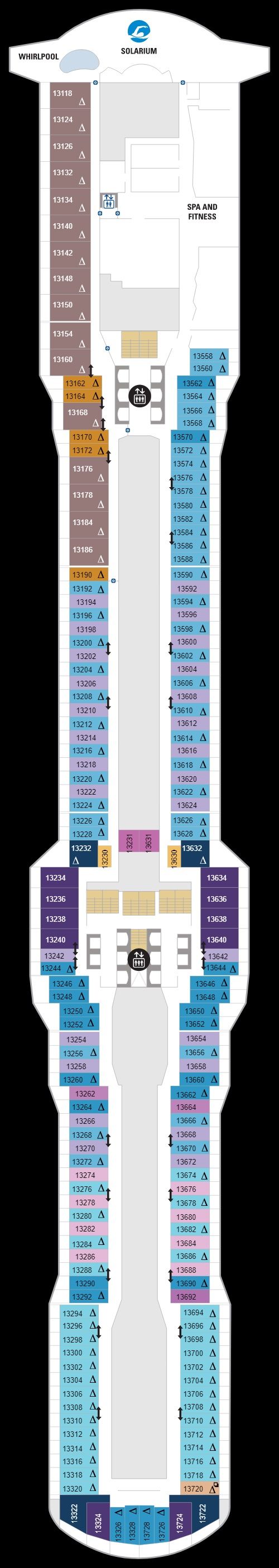 Deck 13 (18 Jan 2020 - 15 Jan 2021)