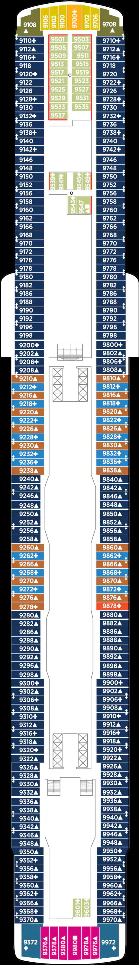 Deck 9 (on or after 19 Sep 2020)