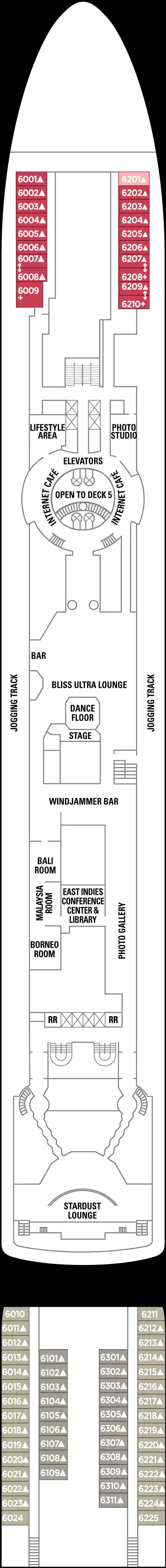 Promenade / Oslo Deck (on or after 02 Mar 2020)