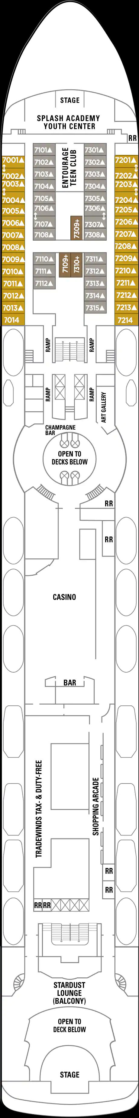 International Deck (on or after 02 Mar 2020)