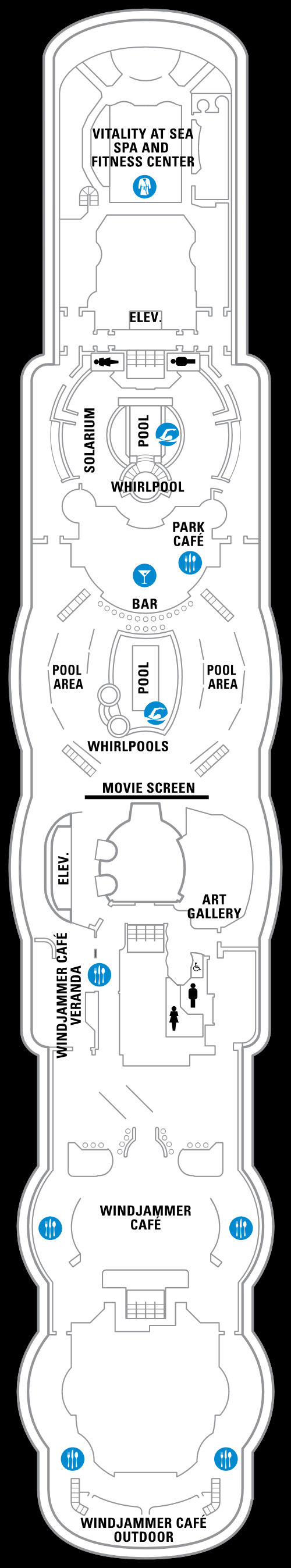 Deck 11 (02 May - 25 Oct 2020)