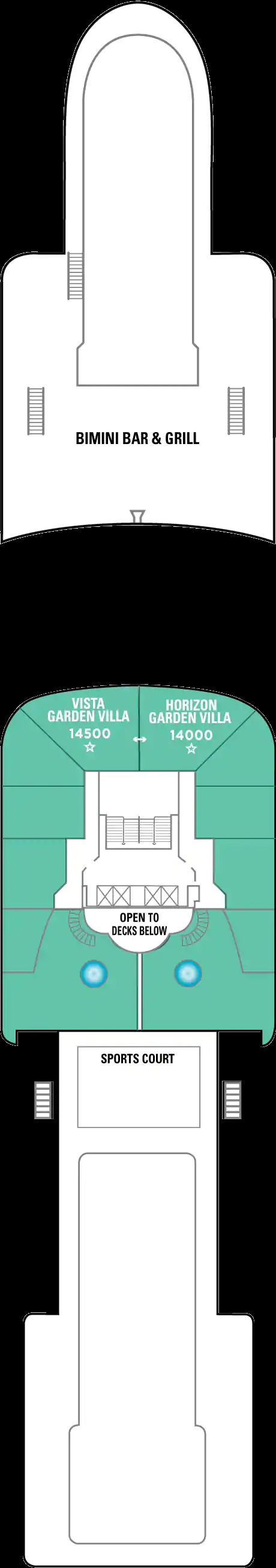 Deck 14 (on or after 08 Nov 2020)