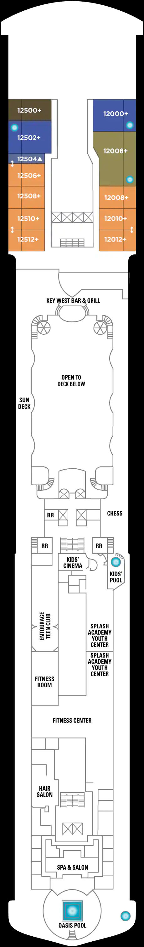 Deck 12 (on or after 30 Apr 2022)