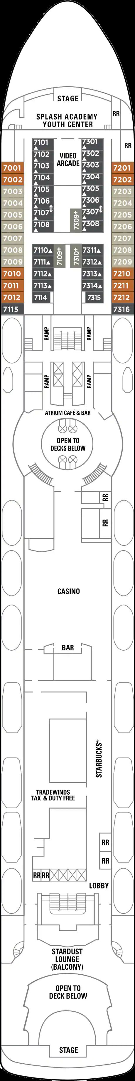 International Deck (on or after 02 Mar 2020)