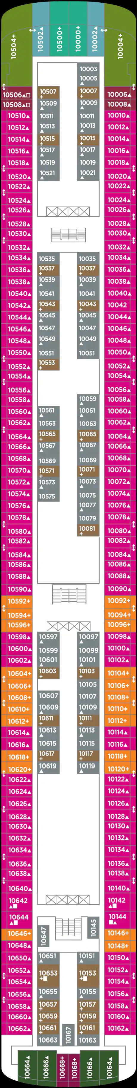 Deck 10 (on or after 14 Sep 2020)