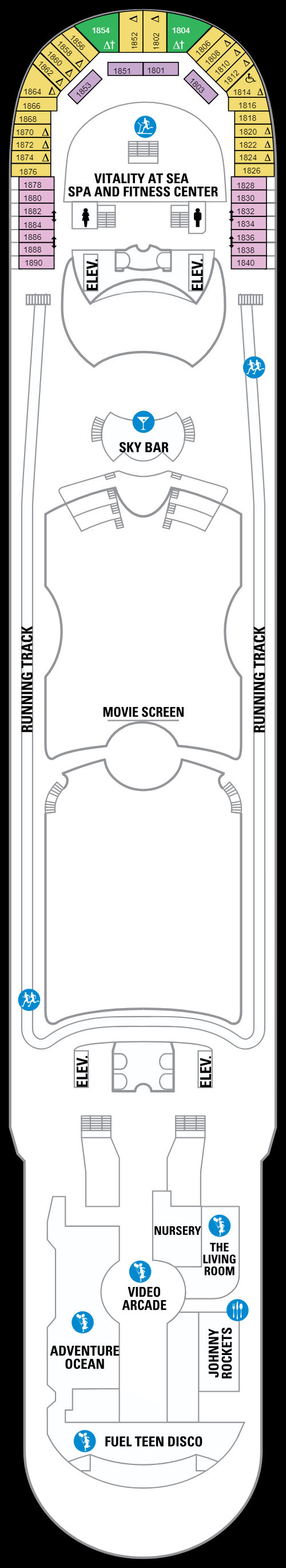 Deck 12 (05 May 2019 - 26 April 2020)