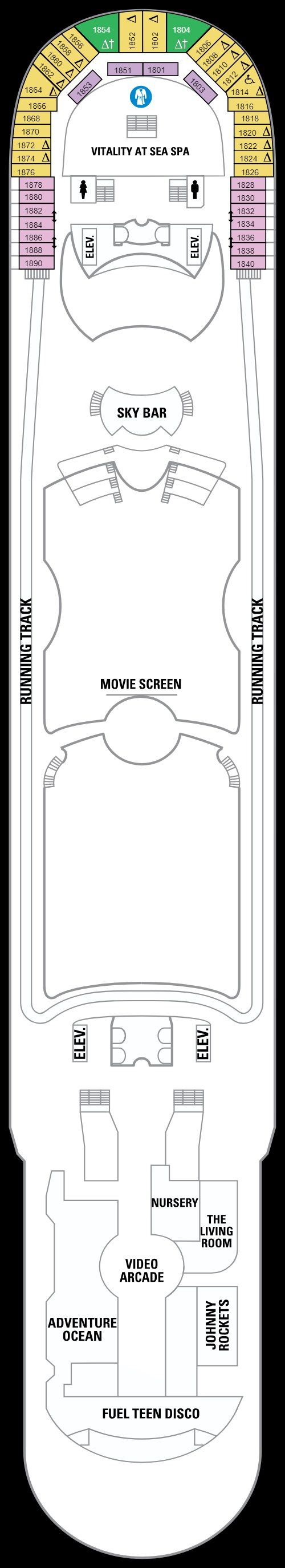 Deck 12 (03 May 2020 - 25 Apr 2021)