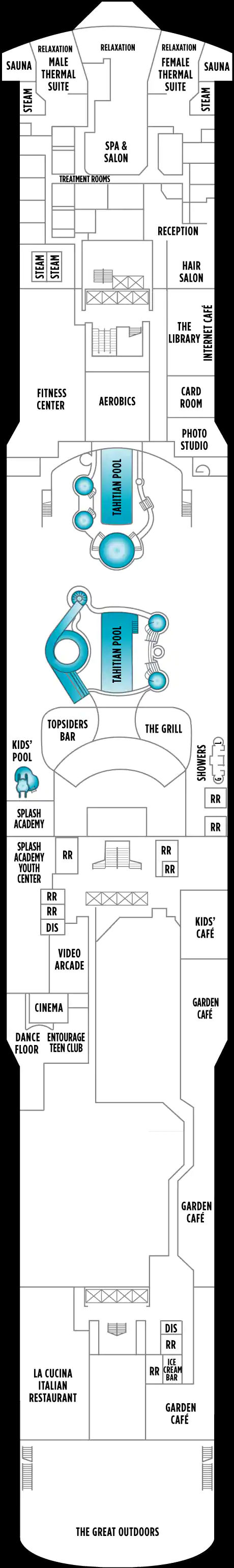 Deck 12 (on or after 30 Oct 2020)