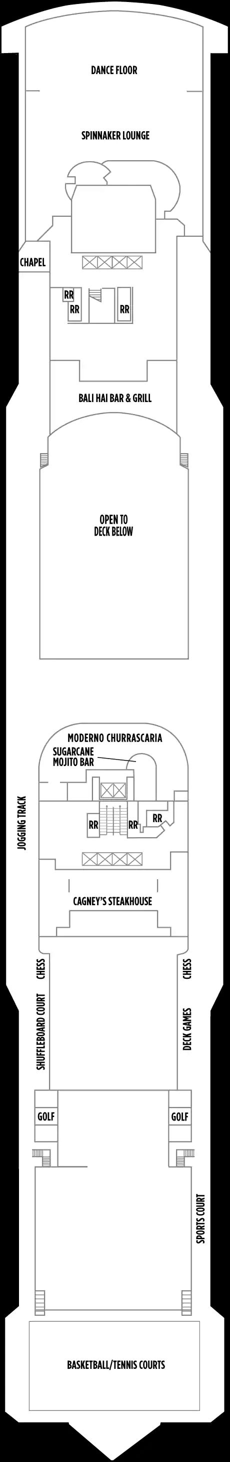 Deck 13 (on or after 30 Oct 2020)