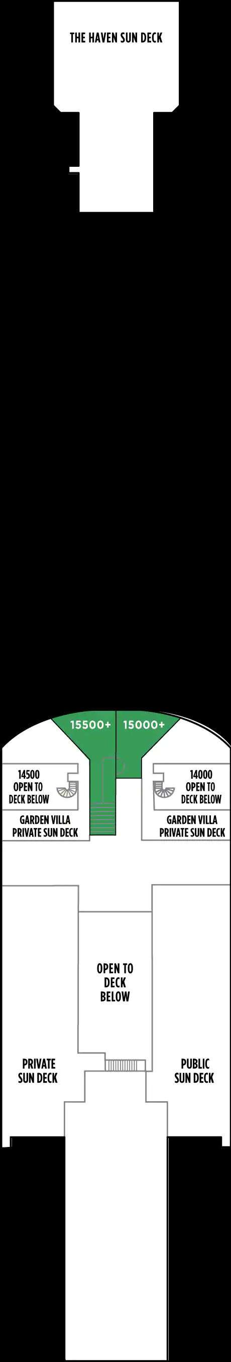 Deck 15 (on or after 30 Oct 2020)