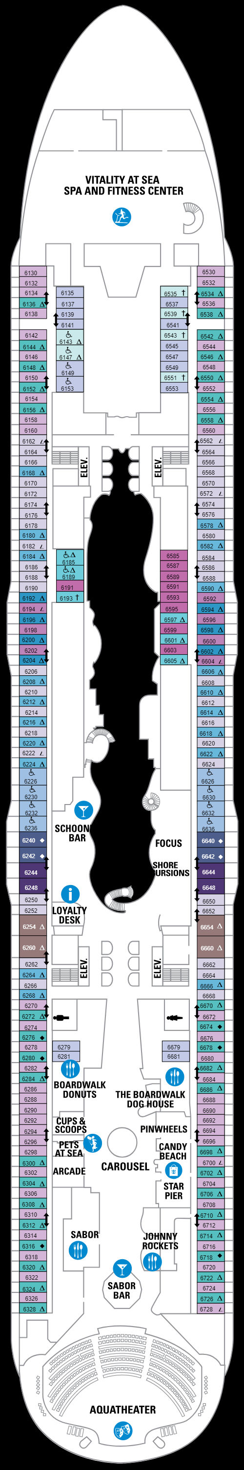 Deck 6 (01 March 2020 - 25 April 2021)