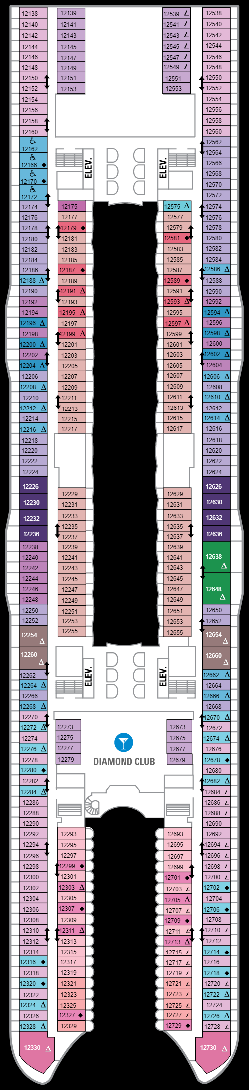 Deck 12 (01 March 2020 - 25 April 2021)