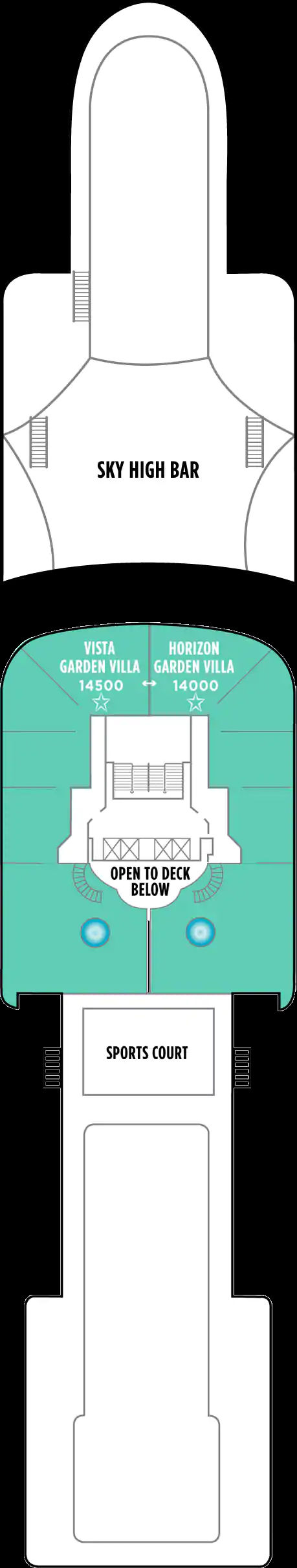 Deck 14 (on or after 29 Nov 2020)