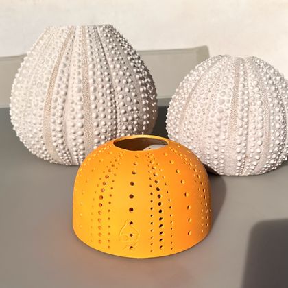 Luminaire Petit Oursin - Atelier POUPE - Luminaires Eco Responsables - Upcycling bouées pare-battage