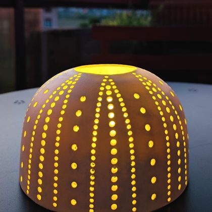 Petit Oursin - Atelier POUPE - Luminaires Eco Responsables - Upcycling bouées pare-battage