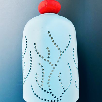 Luminaire Coque - Atelier POUPE - Luminaires Eco Responsables - Upcycling bouées pare-battage