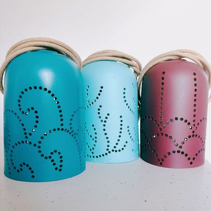 Luminaire Coque - Atelier POUPE - Luminaires Eco Responsables - Upcycling bouées pare-battage